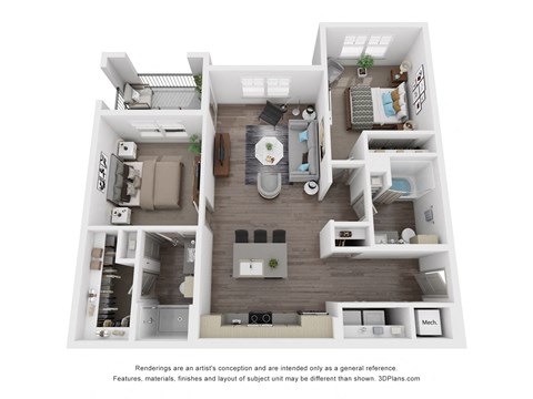 B1 Plus Floor Plan at The Maddox, Buckeye